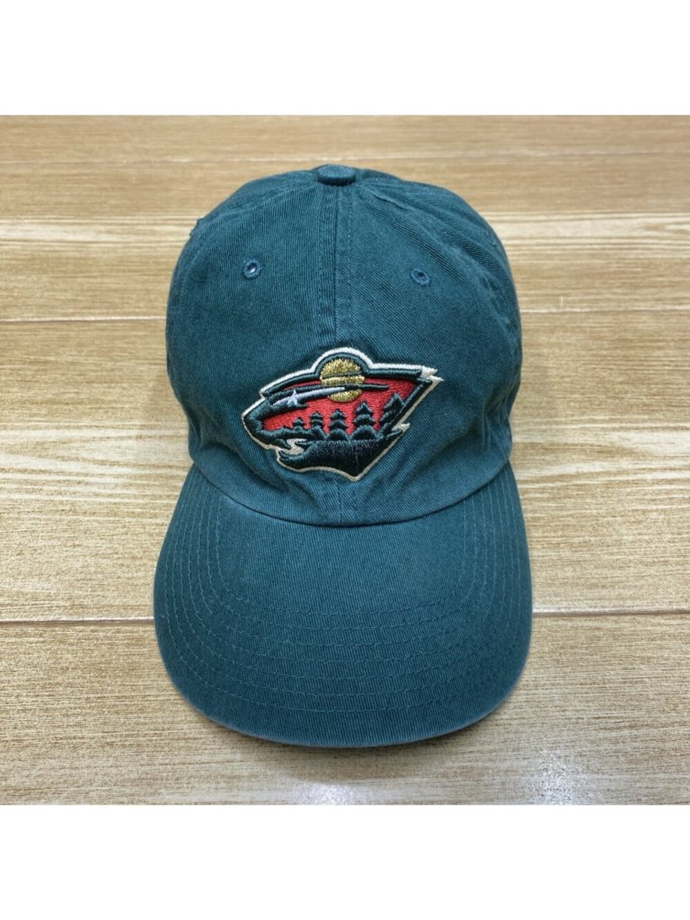 Minnesota Wild Kids Boys Baseball Cap Denim Adjustable Strap Back Hat 47 Brand